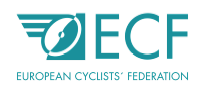 European cyclists federation Logo