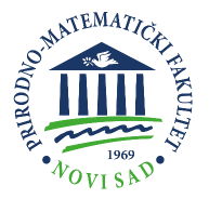 Prirodno matematicki fakultet Novisad Logo
