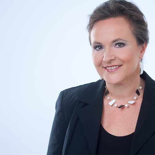 Portrait of Gabriele Sauberer, PhD, MBA